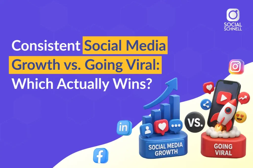 Consistent Social Media Growth vs. Going Viral: Which Wins
